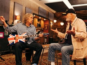 Christopher Guest and Rob Reiner in Bleecker Street's “Spinal Tap II.”