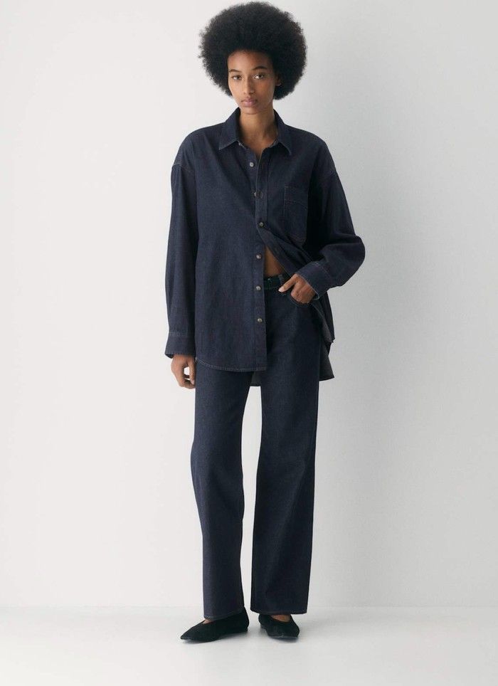 Denim Forum The '80s Comfy Denim Shirt. Handout/