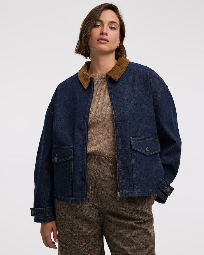 Reitmans Denim Barn Jacket. Handout/