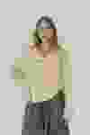 Boheme Asymmetric Cashmere Sweater.