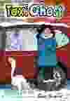 A book cover illustration shows a female character leaning against a car that contains four ghostly characters. There is a car pawing at snow outside the car.
