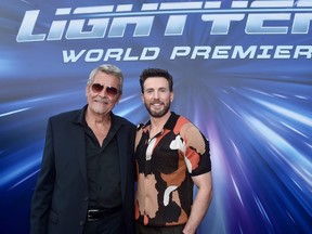 James Brolin and Chris Evans