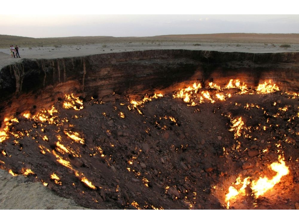 The pit used to be a cauldron of angry flames visible from kilometres awayIgor SASIN/AFP/File