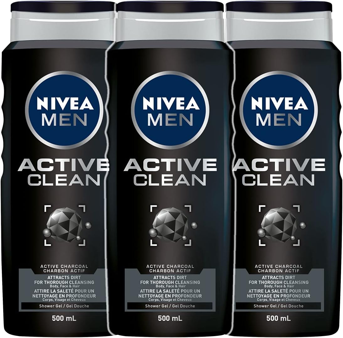 NIVEA MEN Active Clean Body Wash