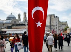Under article 300 of Turkey's penal code, it is a criminal offence to publicly disrespect the Turkish flag.