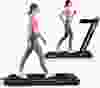 Goplus 2 in 1 Folding Treadmill