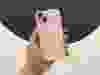 iPhone 15 in pink.