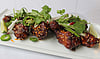 Chicken drumlets at Oxley Estate Winery. PHOTO BY ADAM WAXMAN / DINE AND DESTINATIONS MAGAZINE
