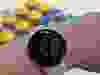Pixel Watch 3 with curling rocks