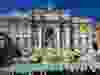 A view of Rome's Trevi Fountain, Wednesday, March 19, 2025.