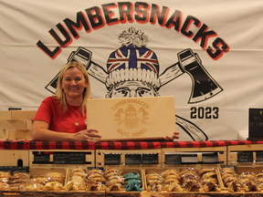 Rebecca Billir, the owner of Lumbersnacks Bakehouse