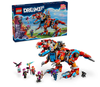 lego dreamzzz Cooper's Robot Dinosaur C-Rex box and figure