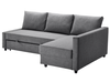 Ikea Friheten Corner Sofa-Bed with Storage in grey