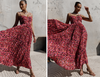 Petal & Pup Achanti Pleated Maxi Dress.