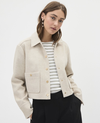 RW&CO. Textured Cropped Shacket