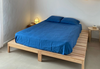 Linen sheets.