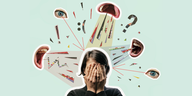 A sign that it's time to seek help from a medical professional is when your anxieties are beginning to take up too much of your mental energy. GETTY