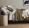 Silk & Snow Flax Linen Bed Sheets