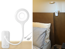 This clip-on lamp is a must for reading in bed.