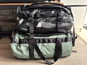 MEC North Face Duffel bag review