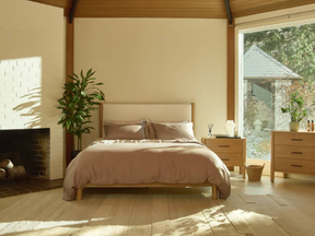 Tofino bed frame and dresser.