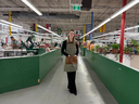 Roots CEO Meghan Roach in the brand's Toronto leather factory.